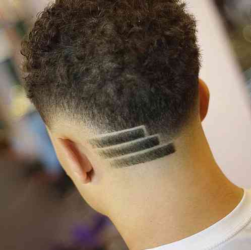 Linien an der Halsseite - Hair Designs For Guys